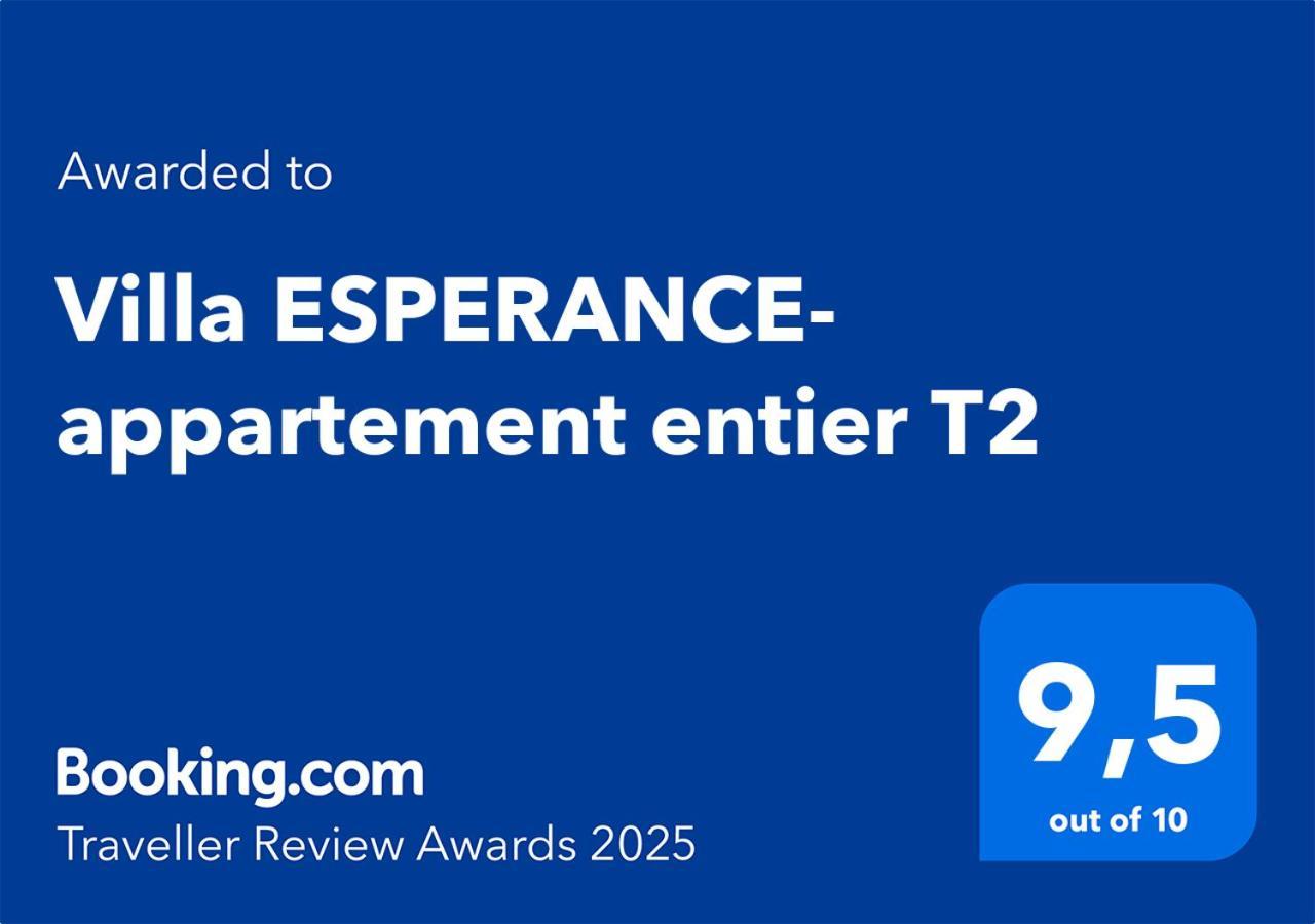 Villa Esperance- Appartement Entier T2 Ла Сиота Екстериор снимка